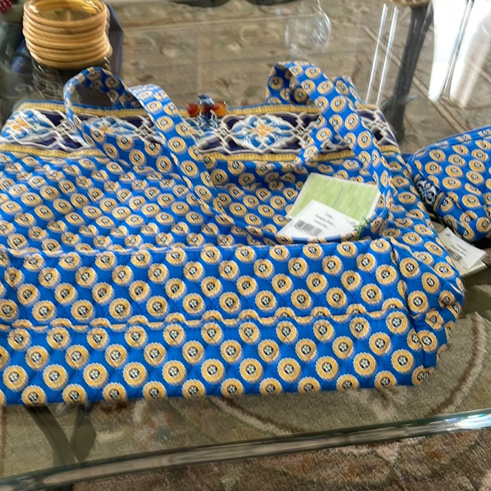 Vera Bradley Riviera Blue Set - Picture 3 of 7